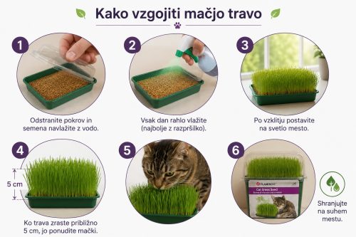 Mehka mačja trava 100g Flamingo