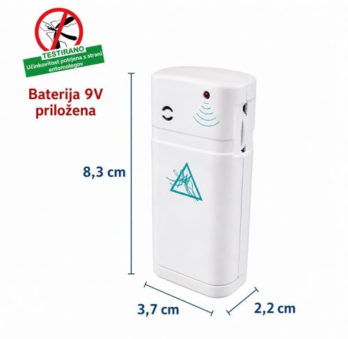 Skudo odganjalec komarjev Mosquito na baterije - za ljudi