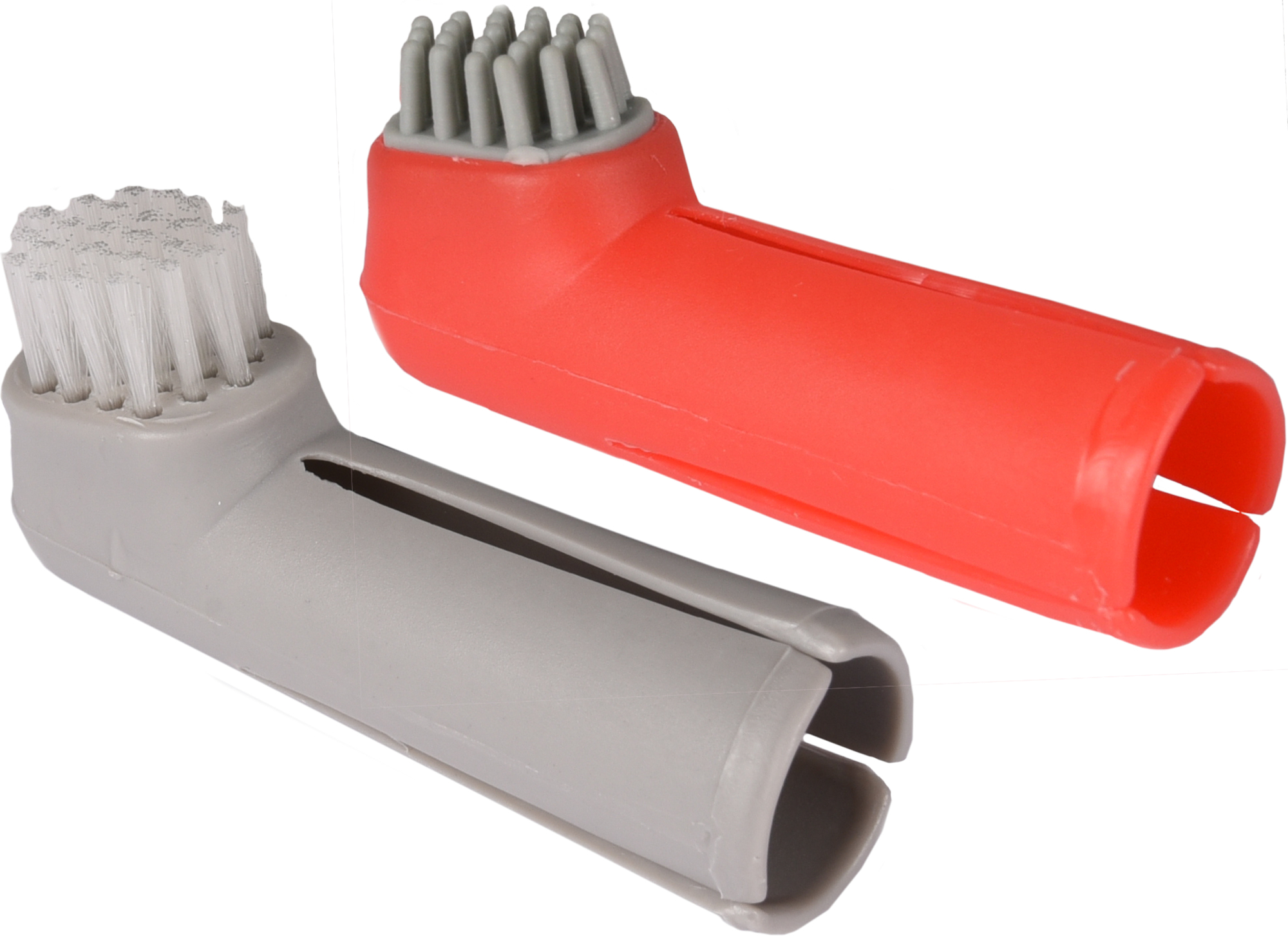 Zobna ščetka naprstna 2 kosa Flamingo