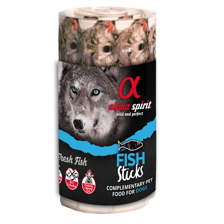 Alpha Spirit Ristra Fish Sticks - zavitek ribje palčke - 16x10g