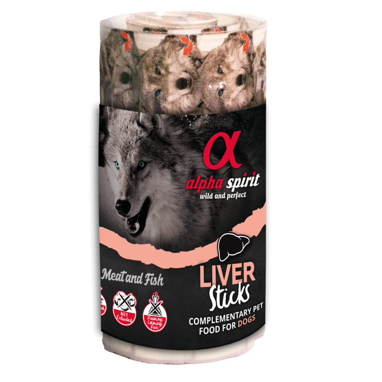 Alpha Spirit Ristra Liver Sticks - zavitek jetrne palčke - 16x10g