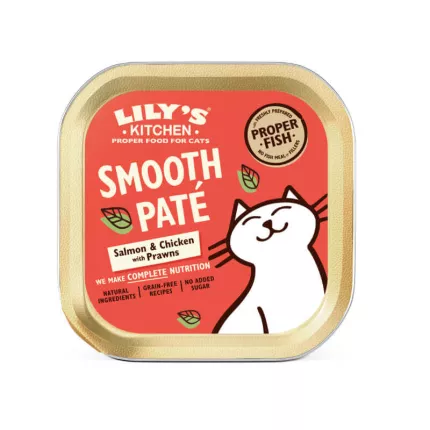 Lily’s Kitchen Smooth Paté Adult – losos, piščanec, svinjina in kozice