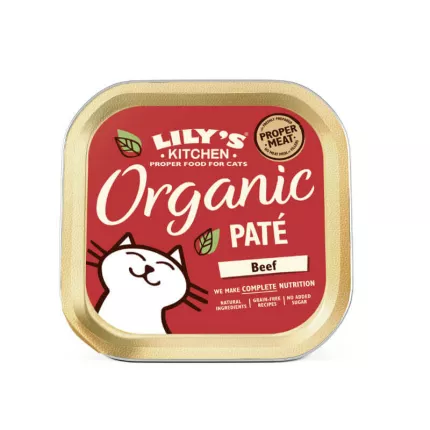 Lily’s Kitchen Organic Paté Adult – govedina, piščanec in svinjina