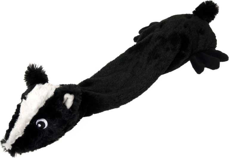 Flamingo Shaky pli&scaron;asta igrača Skunk za psa 32cm