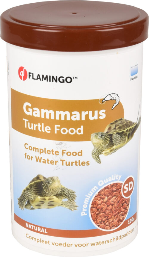 FLAMINGO Gammarus naravna hrana za vodne želve 1000 ml – postranice