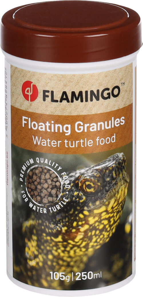 Flamingo Turtle granule naravna hrana za vodne želve 250 ml
