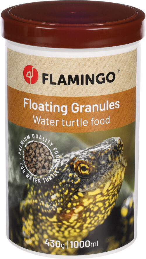 FLAMINGO TURTLE GRANULE naravna hrana za vodne želve 1000 ml