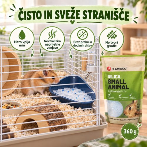 Flamingo Silica posip za glodavce, 360 g