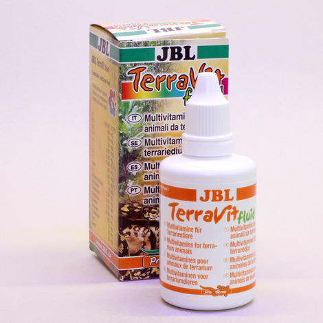JBL Terravit Fluid 50ml vitamini za plazilce in dvoživke