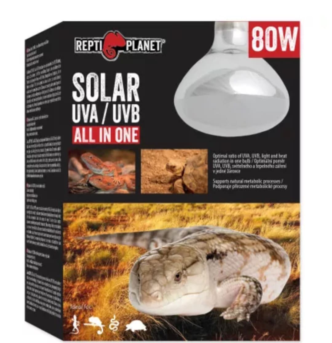 Repti Planet grelna žarnica Solar UVA/UVB - 80 W