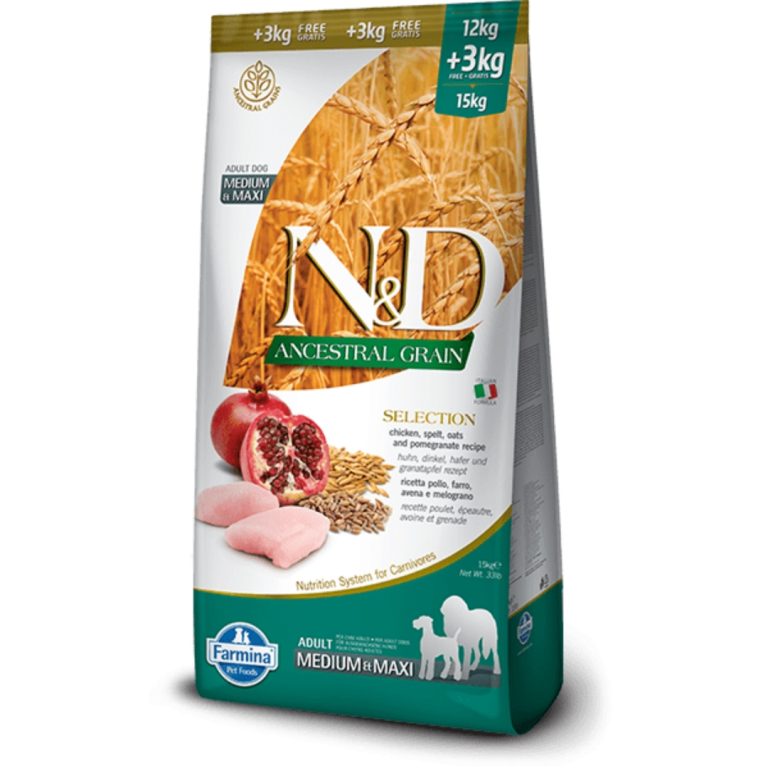 N&D Dog low grain Selection pi&scaron;čanec 15kg