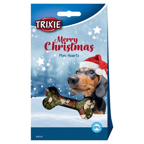 Trixie Božični priboljški mini hearts - srčki 140g