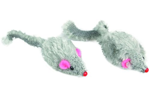 Igrača za mačke miška siva 5cm 1 kos Flamingo