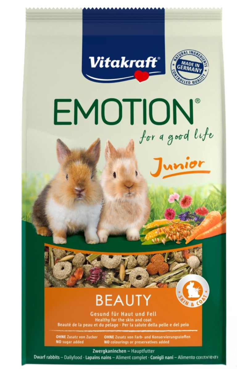 Vitakraft Emotion Beauty Junior hrana za mlade kunce 600 g