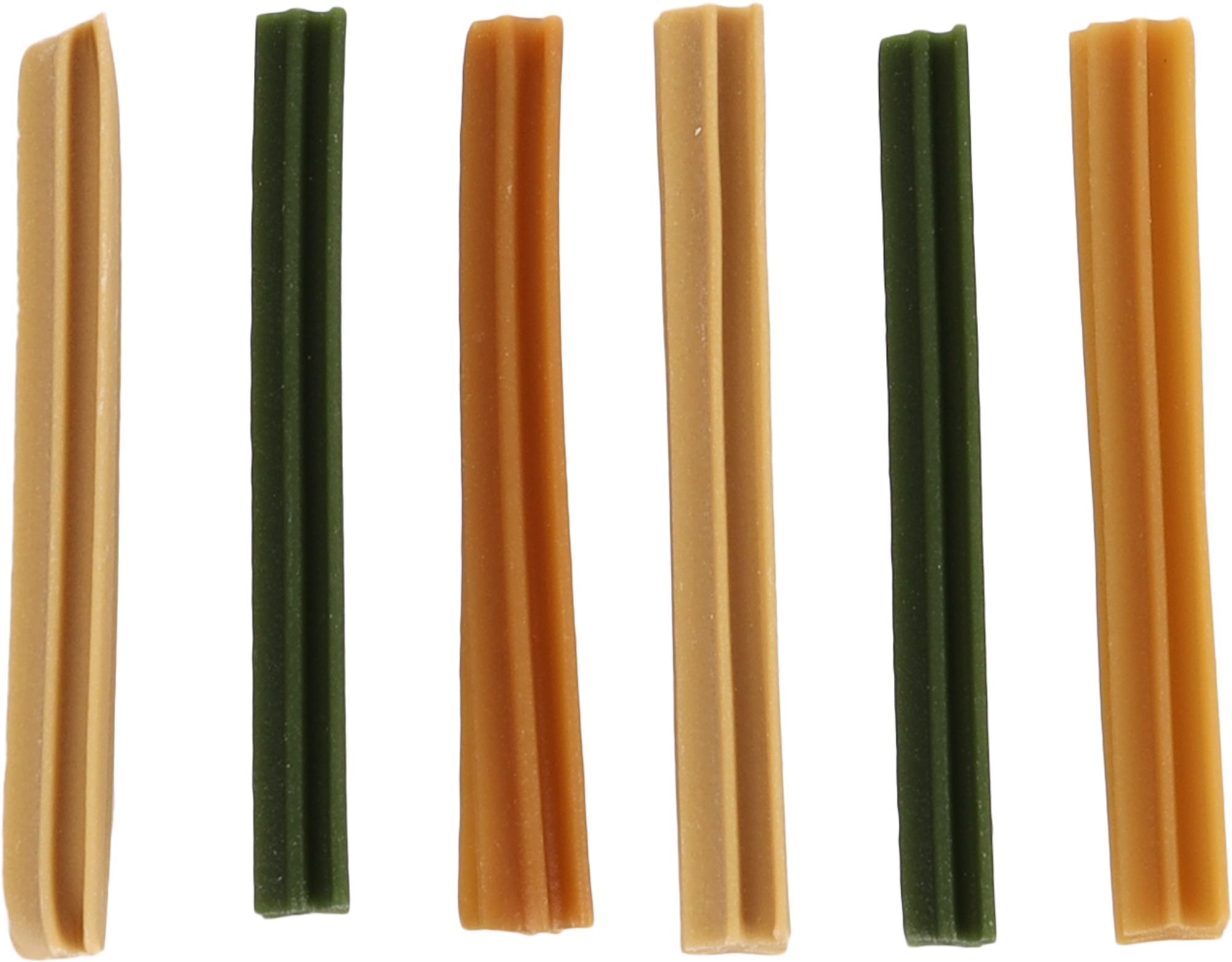 Flamingo Veggie Stick priboljšek za čiščenje zob 12cm – rastlinski, brez mesa in žit, 6 kosov