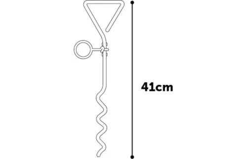 Spirala za privez 41cm Flamingo