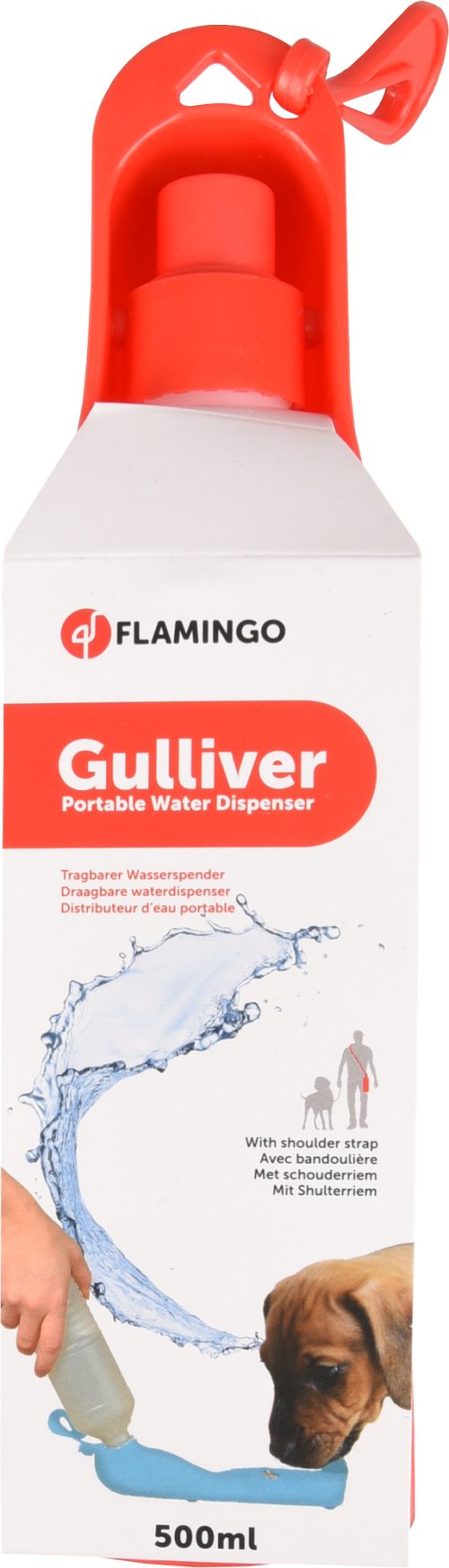 Flamingo Prenosna Potovalna plastenka Gulliver 500ml