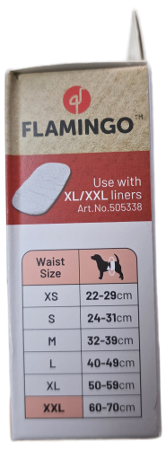 higienske hlačke za psičke, zaščitne hlačke za psičke, hlačke za goneče psičke, pasje higienske hlačke, pasje hlačke za menstruacijo, hlačke za psičke XXL, higienske hlačke Flamingo, pasje hlačke z vložkom, higienski vložki za pse, zaščita med gonitvijo, hlačke za starejše pse, hlačke za inkontinenco pri psih, higienske hlačke za mačke, pasja higiena, zaščita pohištva pred madeži, hlačke za psice med menstruacijo, hlačke za gonitev, nastavljive pasje hlačke