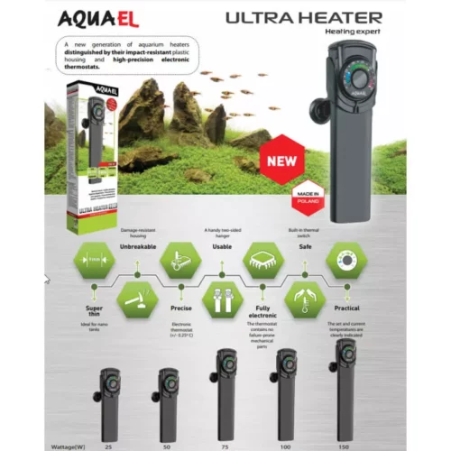 Aquael grelec Ultra Heater – 100 W