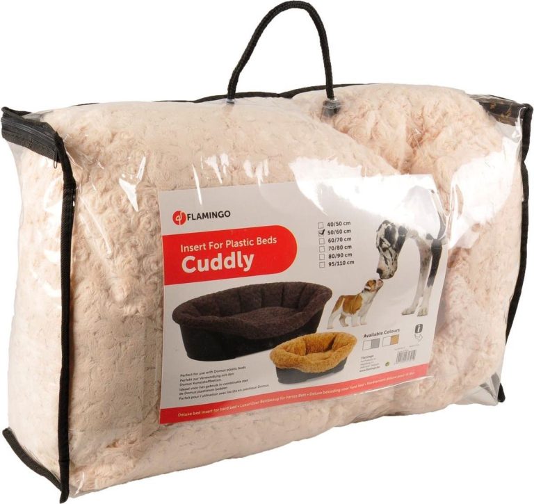 Flamingo prevleka za pvc leži&scaron;ča cuddly bež 60x35x18cm