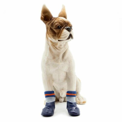 Zimski čevlji za pse - temno modri 1 32 - 39 mm