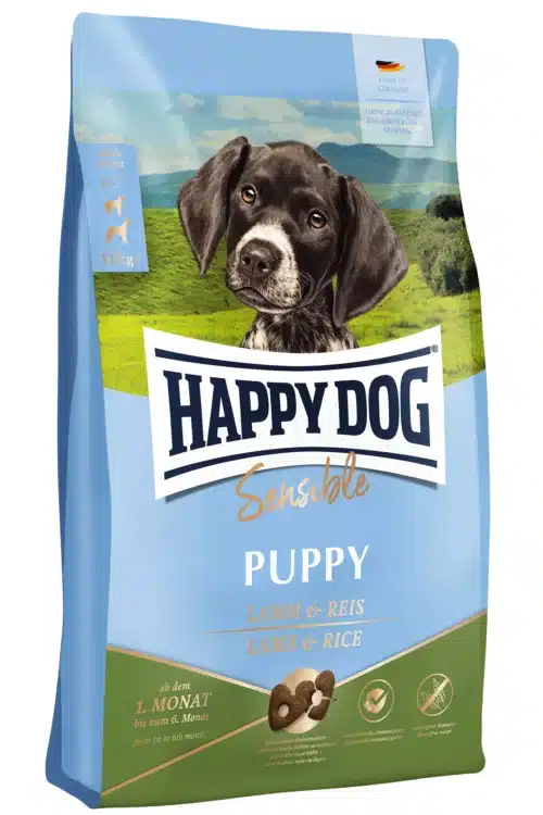 Happy Dog Sensible Puppy – Lamb & Rice