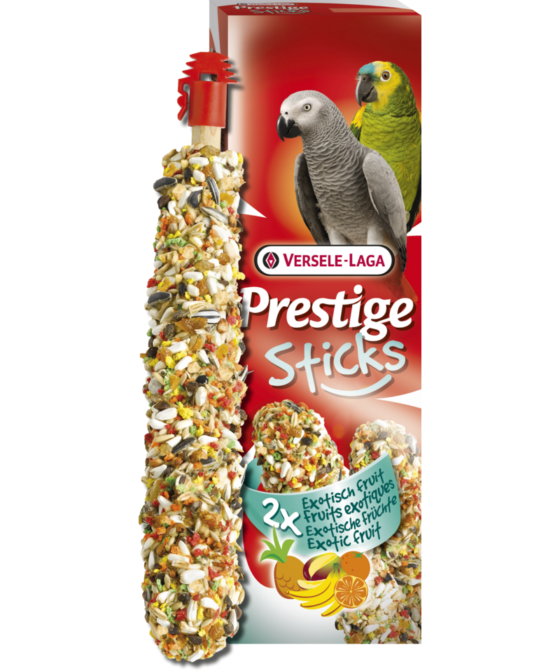 Prestige krekerji za velike papige s sadjem 2 kosa