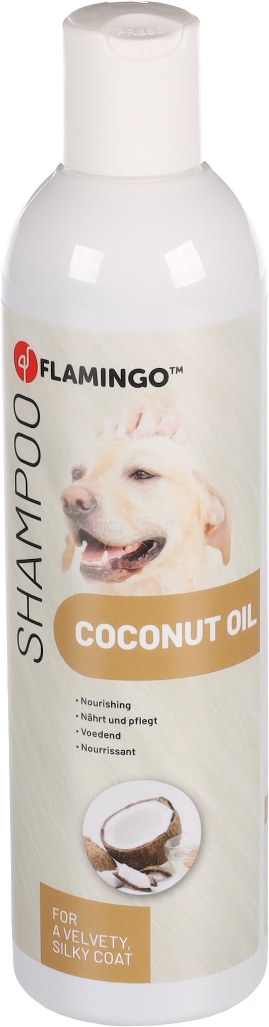 Flamingo šampon s kokosovim oljem 300ml