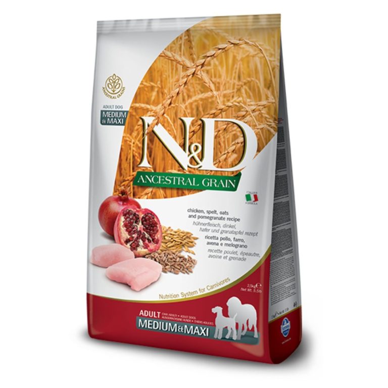 N&D Dog Low Grain Adult Medium&maxi pi&scaron;čanec