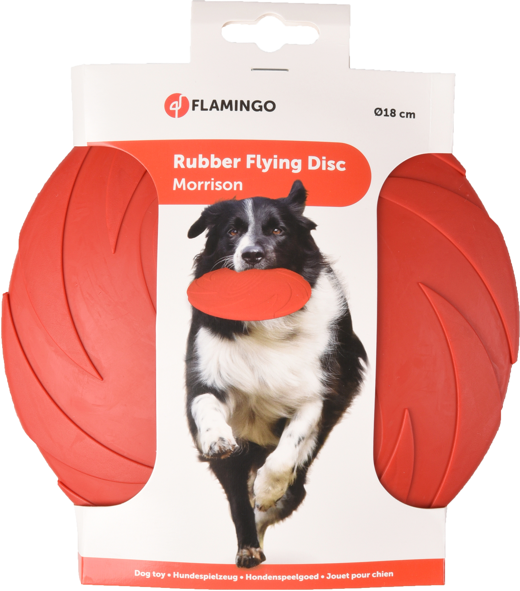 Pasji frizbi iz gume Morrison