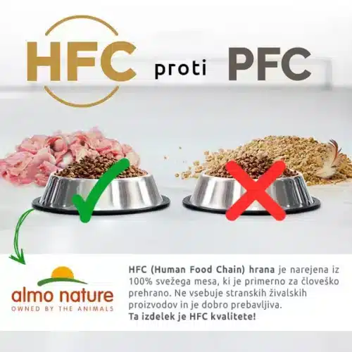 Almo Nature HFC Natural piščanec in bučke 70 g