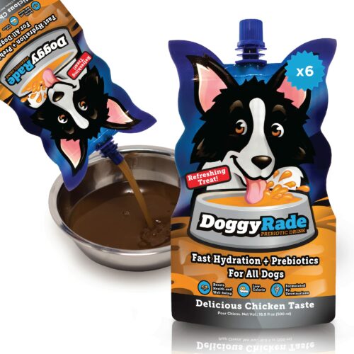 DoggyRade Prebiotični, izotonični napitek z elektroliti za hitro hidracijo psa 250ml