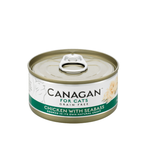 Canagan cat – piščanec z brancinom 75g