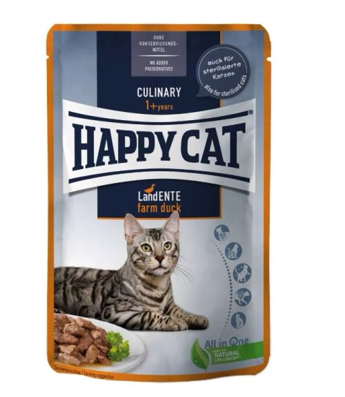 Happy cat hrana za mačke v omaki – culinary raca 85g