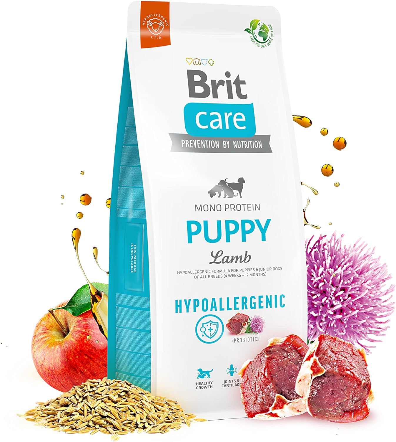 Brit Care Hypoallergenic Puppy Jagnjetina in riž