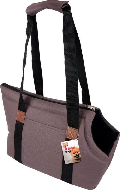 Torba za prenos psa Taupe 50x25x25cm Flamingo