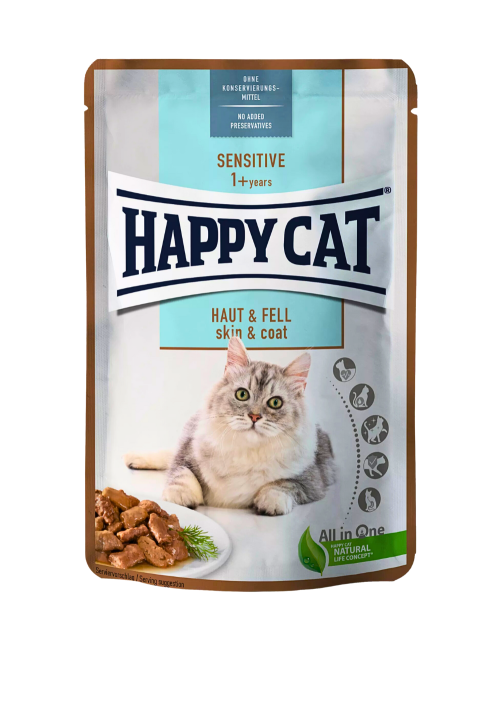 Happy cat Sensitive Skin & Coat 85g