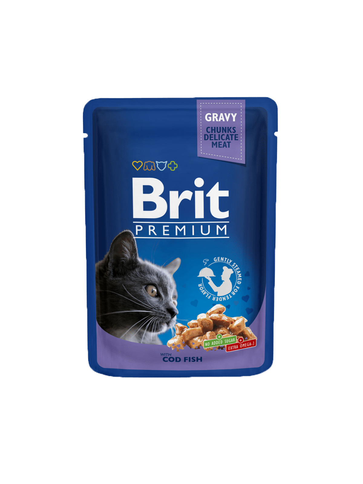 Brit Cat vrečke Polenovka 100g