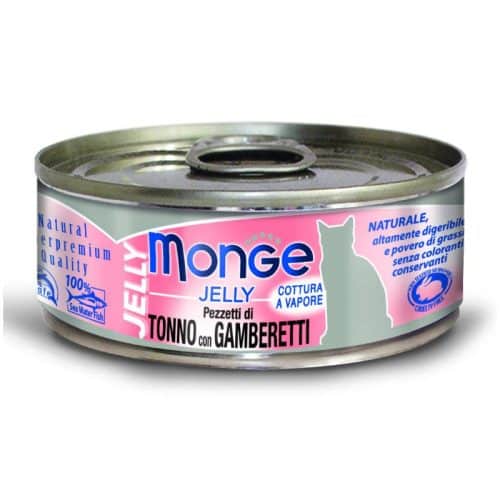 Monge Cat Jelly Tuna & Rakci 80g