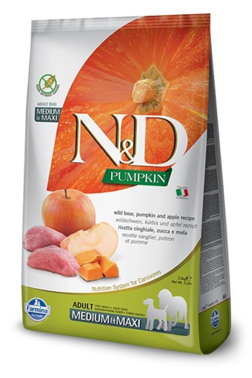 N&D Dog Pumpkin Adult medium&maxi merjasec