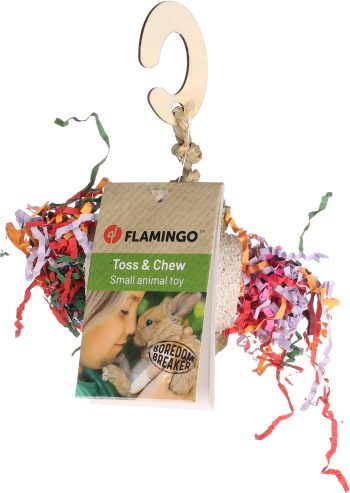 Flamingo Toy Lato Mix – naravna igrača za glodavce