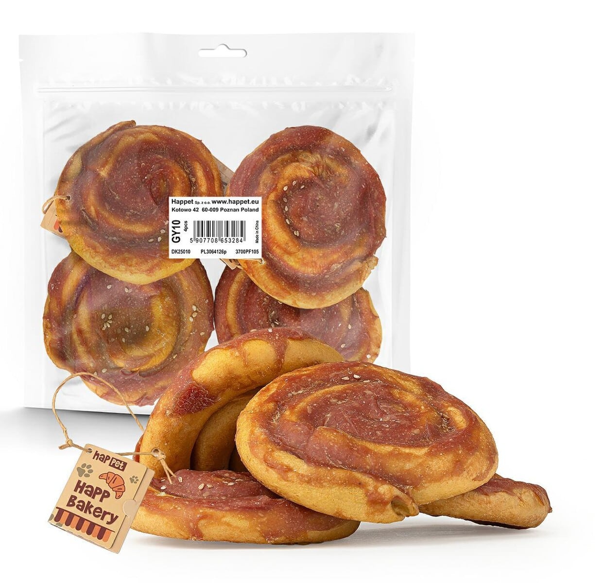 Cimetov zvitek iz zajčka 4 kos