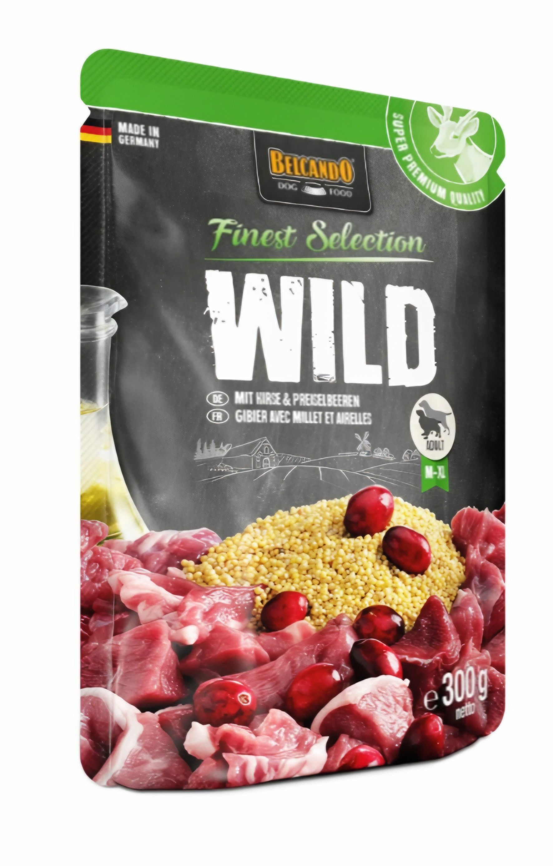 Belcando Venison with millet & lingonberry 300g