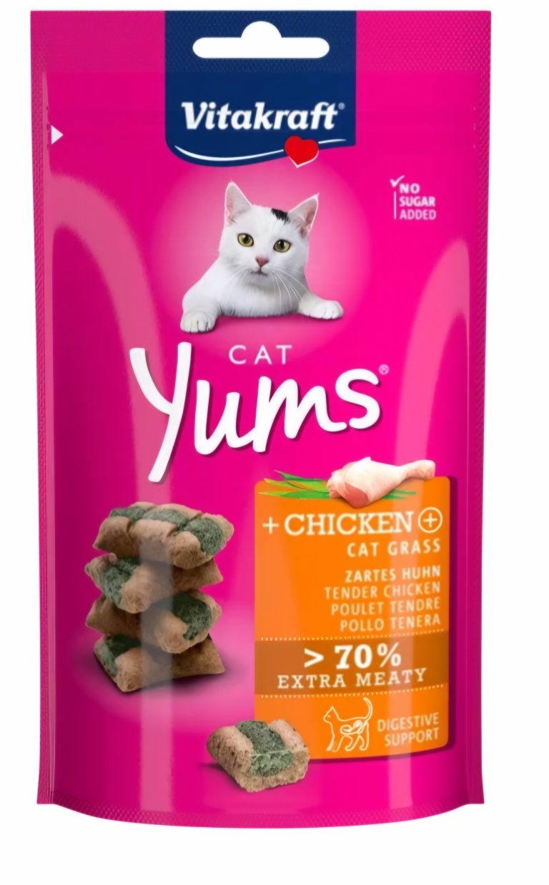 Cat Yums piščanec in mačja trava Vitakraft