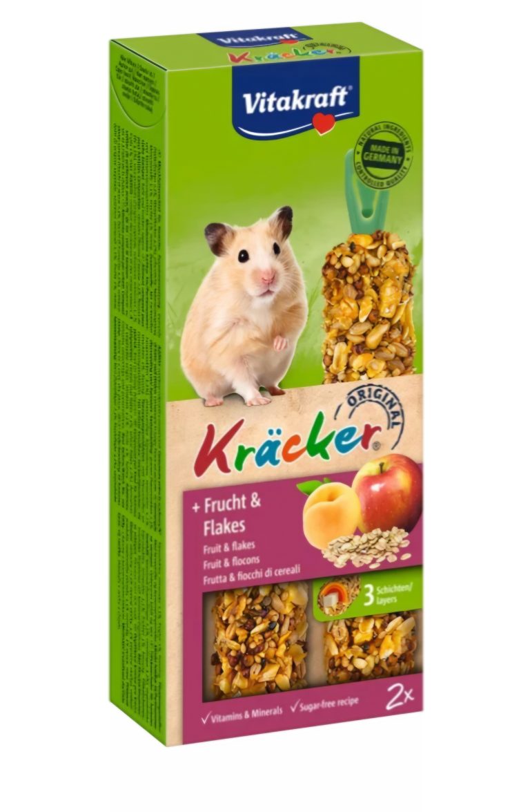 Krekerji za hrčke s sadjem 2 kosa Vitakraft