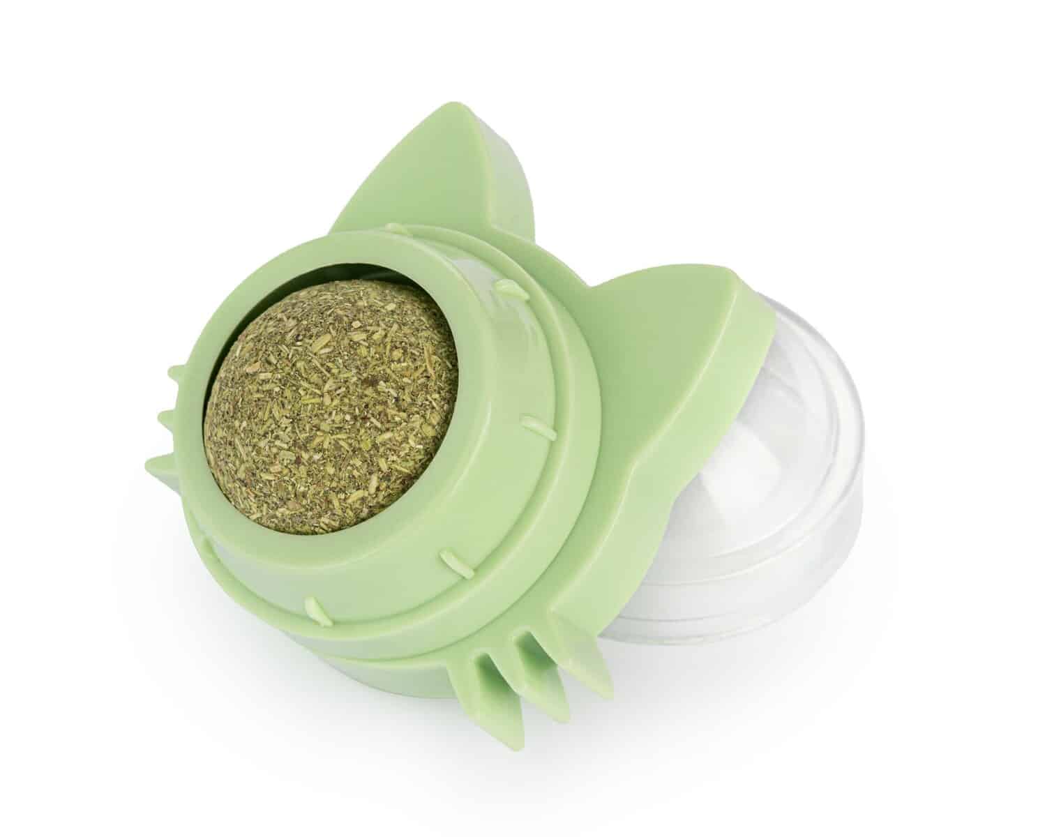 Naravna mačja meta - Lepljiva žoga za lizanje