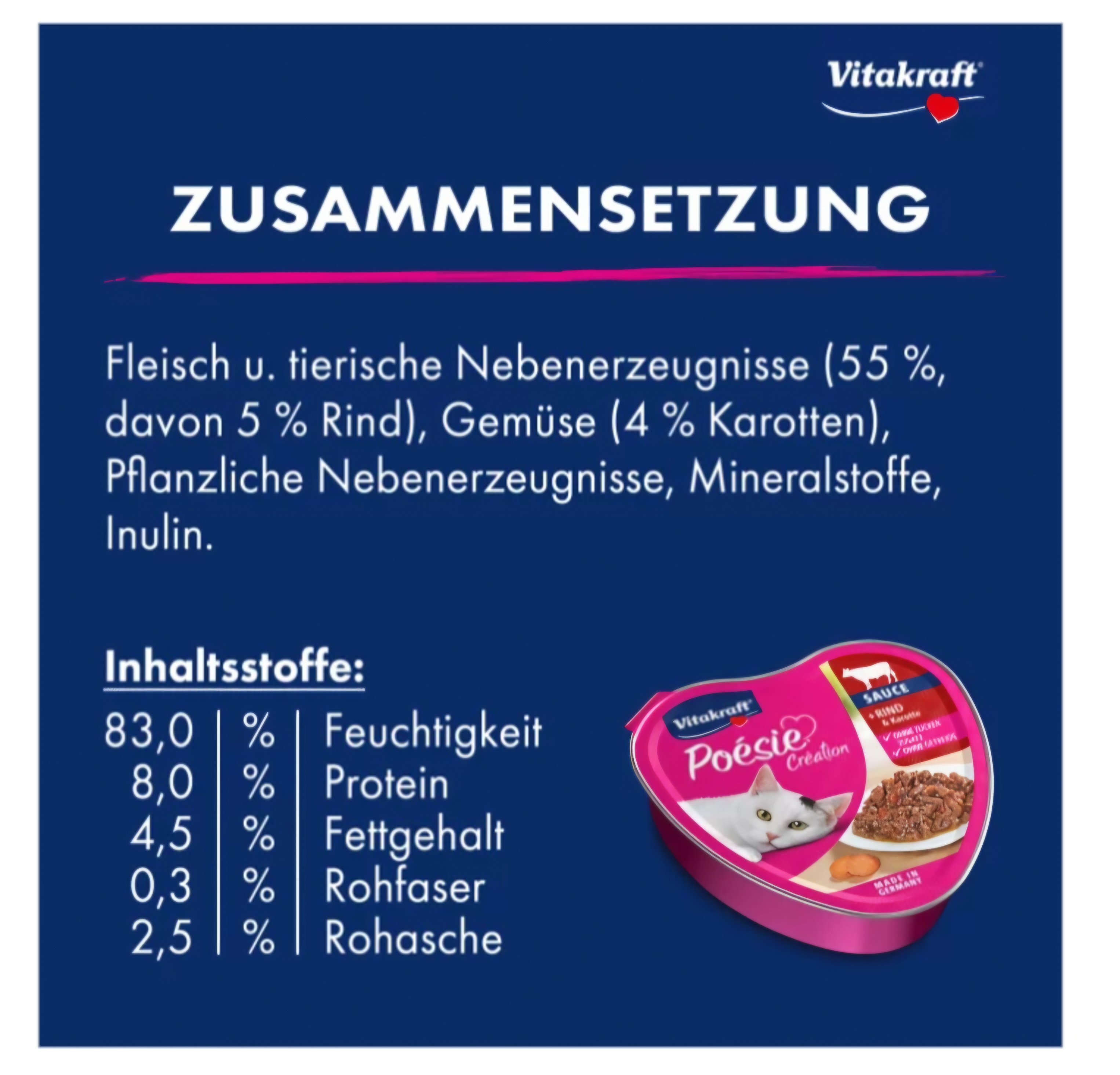 Poesie govedina in zelenjava v omaki 85g