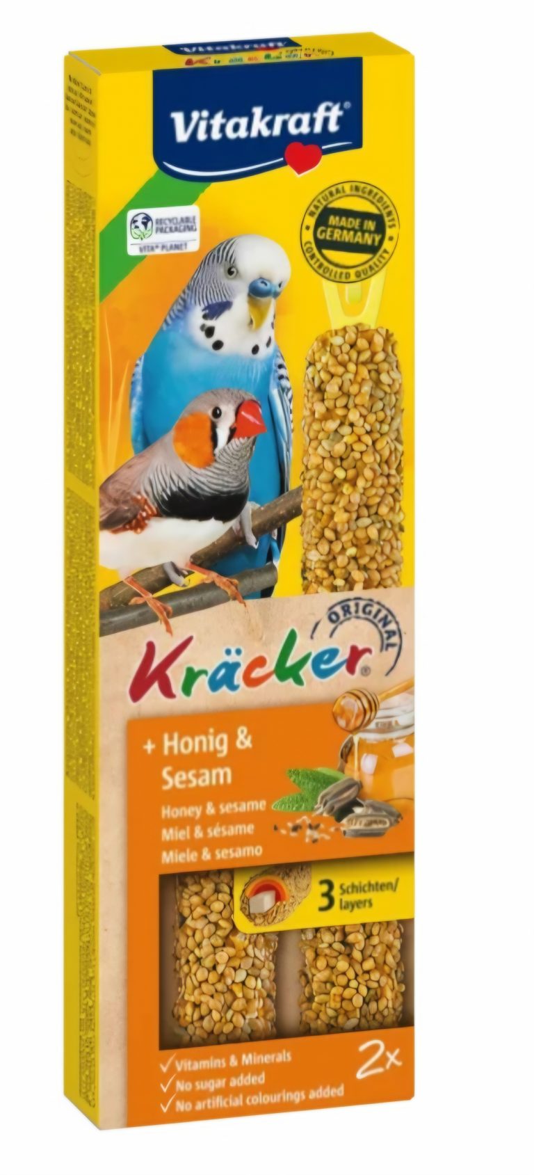 Kreker za male papige in eksote