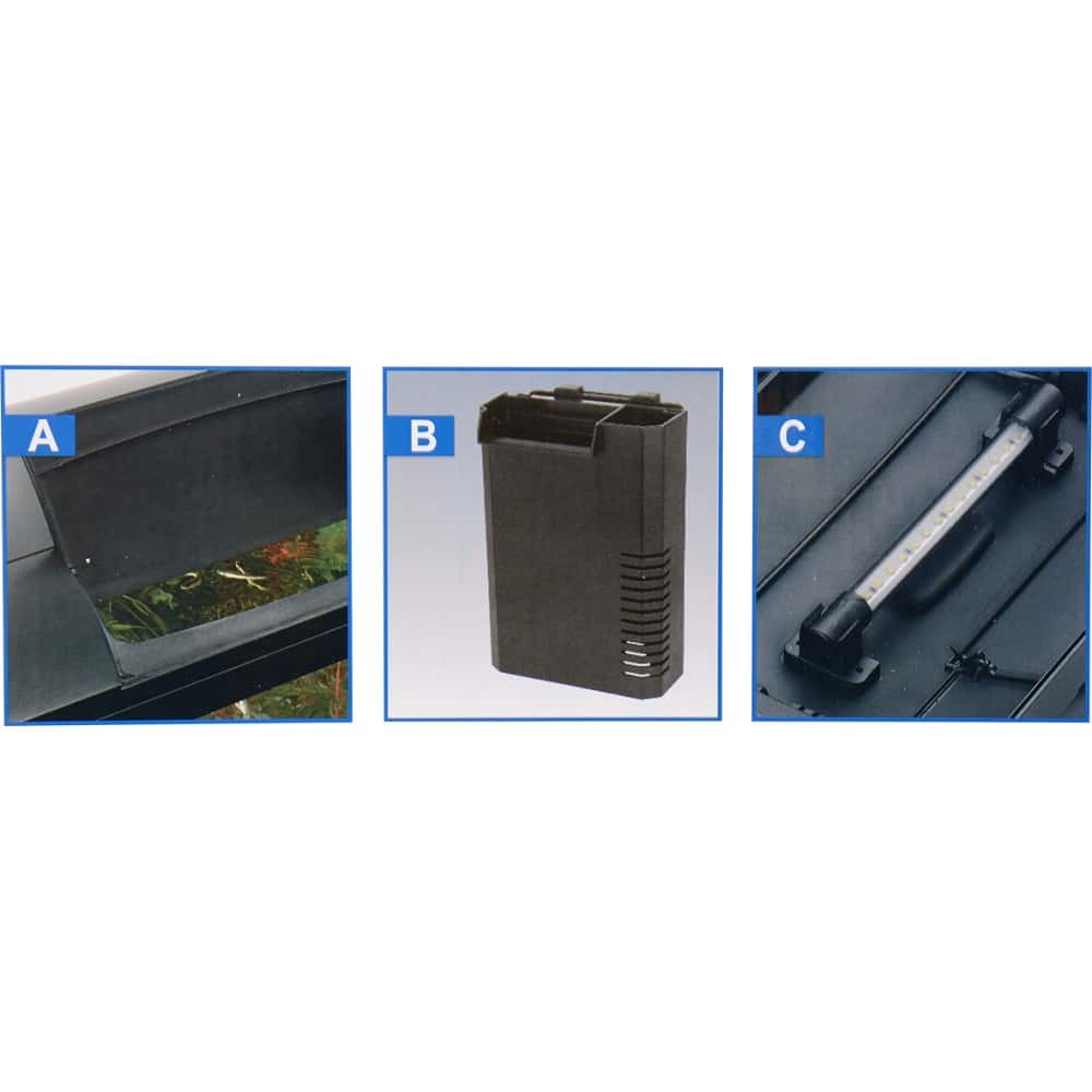 Akvarij kompletni za ribe Hailea