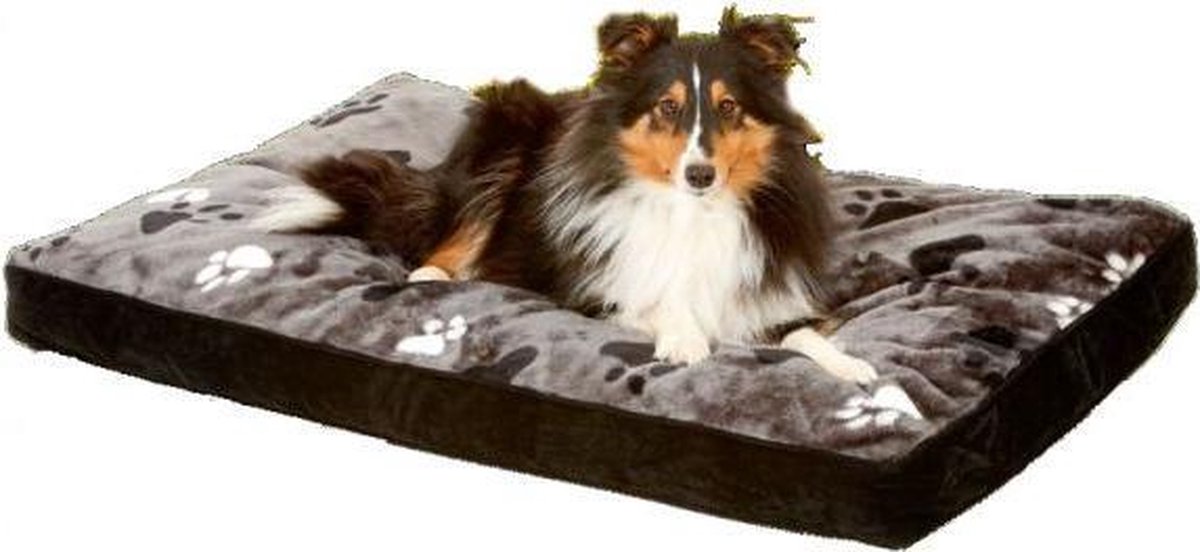 Flamingo blazina za psa sive tačke 100x65x12cm